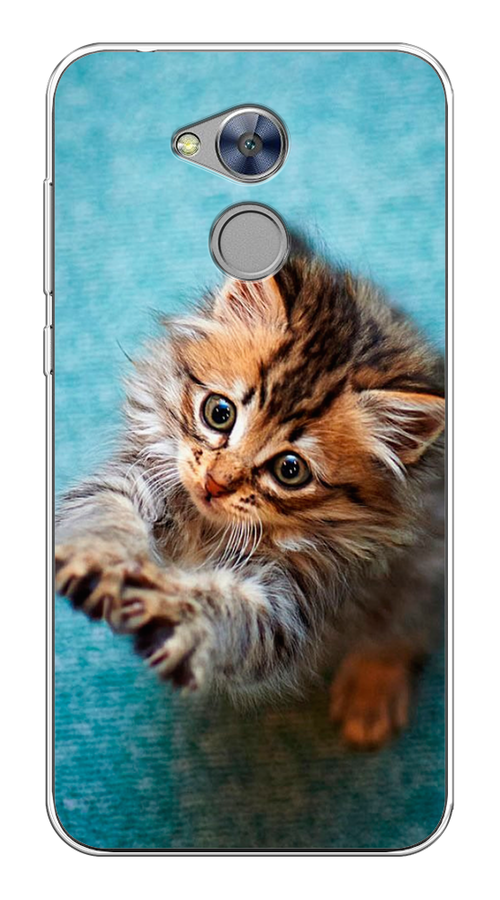 

Чехол Awog на Honor 6A "Котенок просит есть", Разноцветный, 63650-2