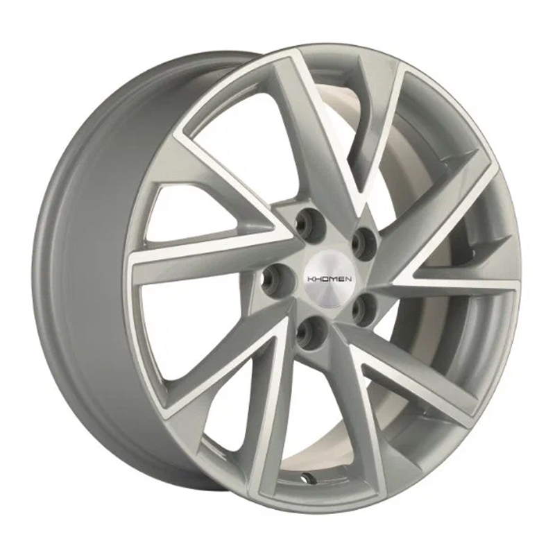 

Колесный диск KHOMEN WHEELS, KHW1714 (CX-5/Seltos/Optima) 7x17/5x114.3ET50 67.1 F-Silver-F, Серебристый