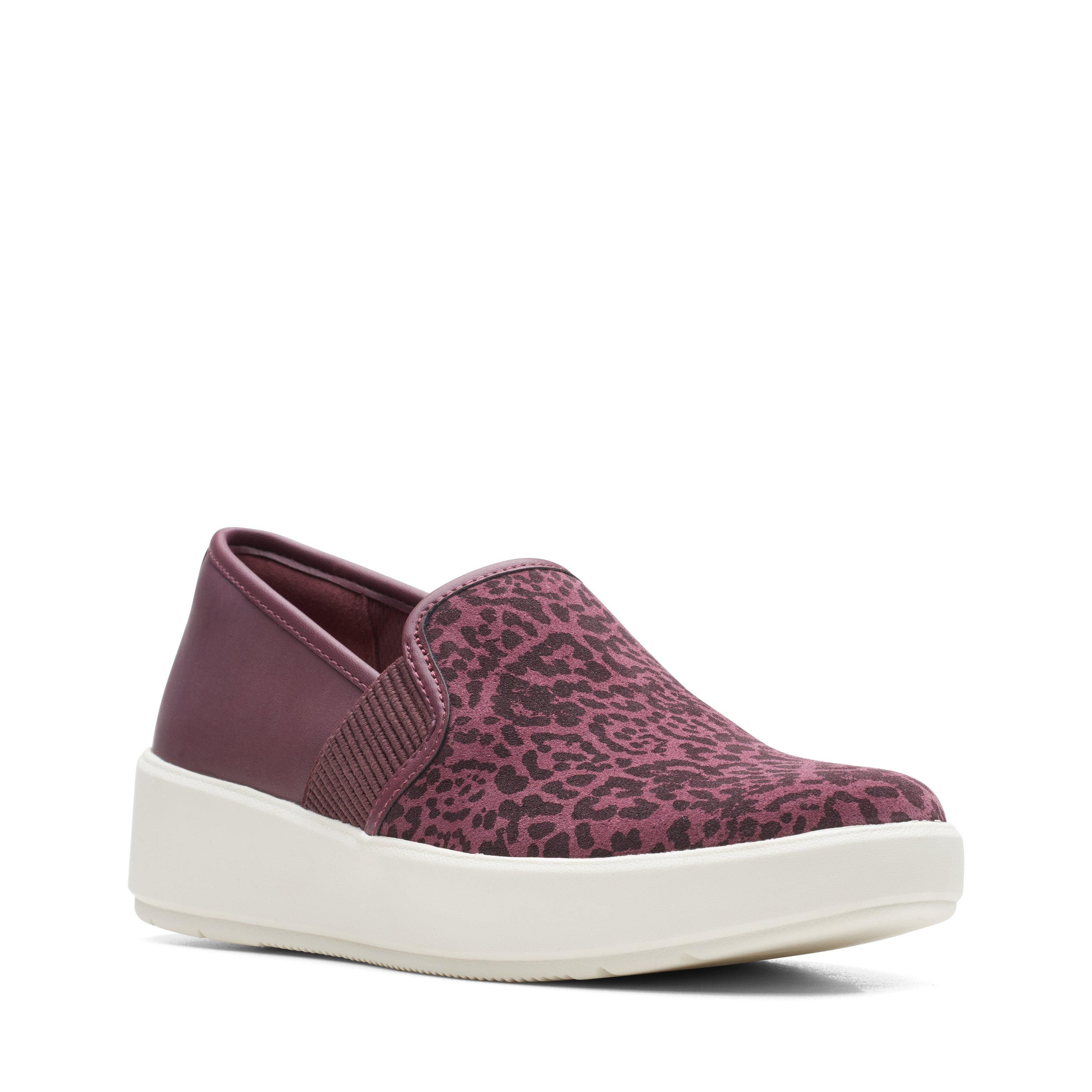

Слипоны женский Clarks 26168051 розовые 38 EU, Розовый, 26168051