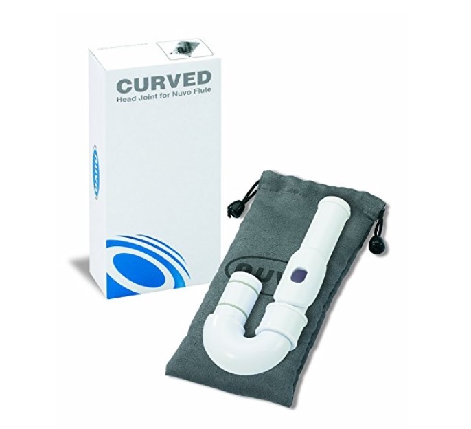 

Изогнутая головка флейты Nuvo Curved Head Joint in Tote Bag - White, NUVO Curved Head Joint in Tote Bag - White