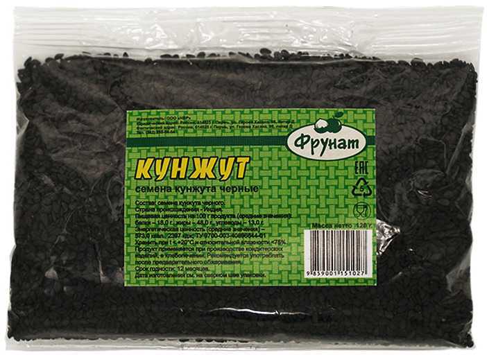 

Семечки кунжутные Фрунат черные 120 г