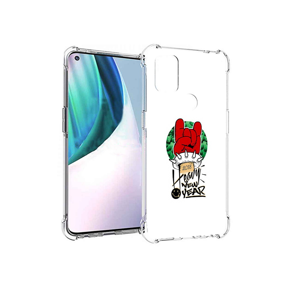Чехол MyPads Tocco для OnePlus Nord N10 5G Гангстер новый год (PT227047.129.53)