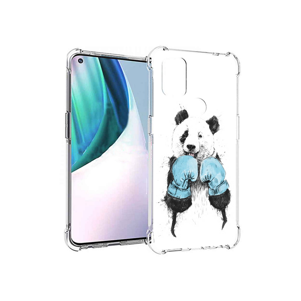 

Чехол MyPads Tocco для OnePlus Nord N10 5G панда боксер (PT227047.129.531), Прозрачный, Tocco
