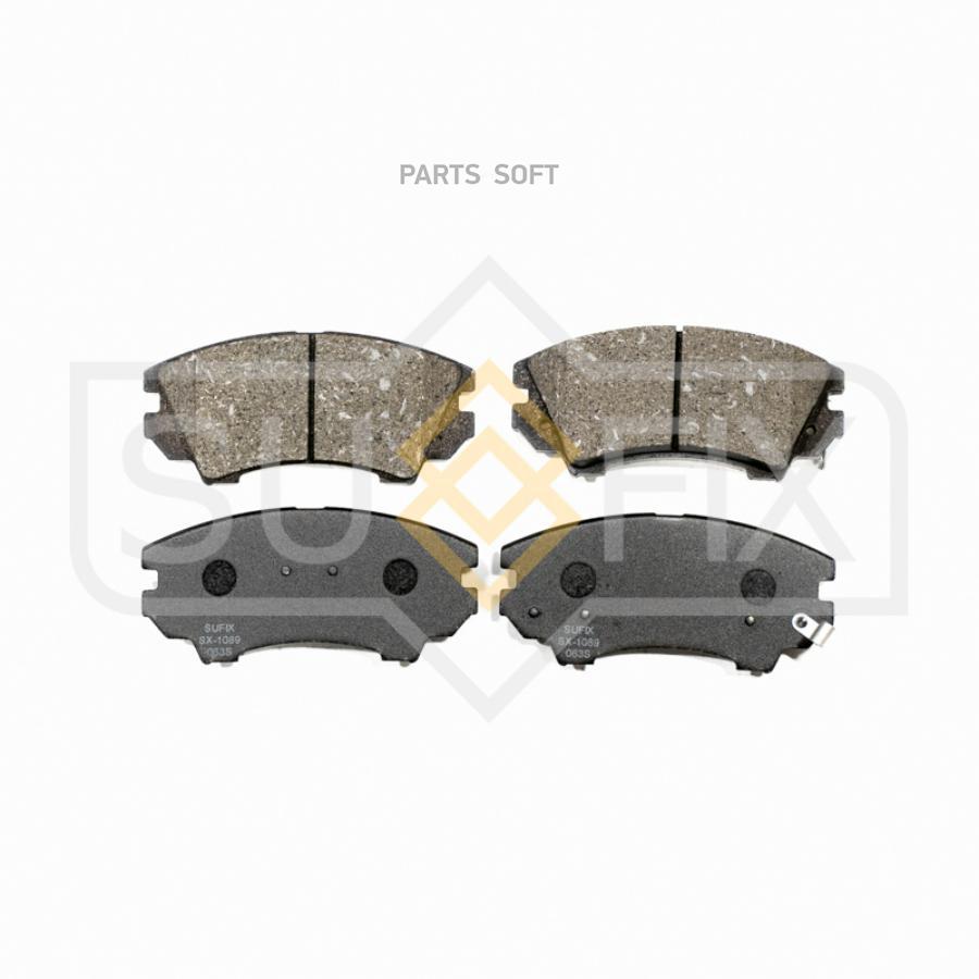 

Тормозные колодки Sufix передние правые/левые дисковые SX1089