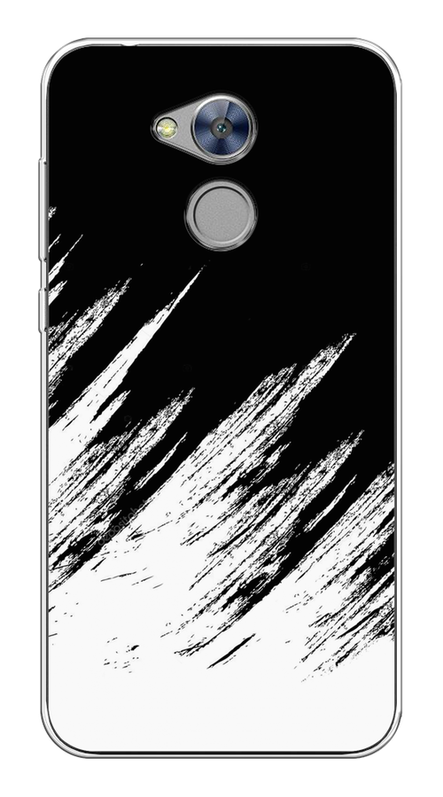 

Чехол Awog на Honor 6A "Черно белые брызги", Разноцветный, 63650-3