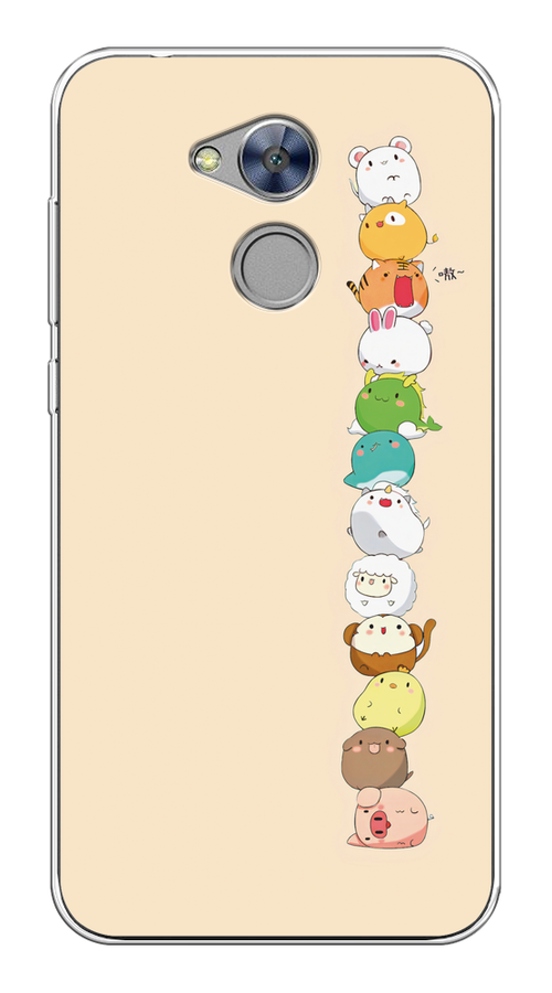 

Чехол Awog на Honor 6A "Питомцы Чиби", Разноцветный, 63650-2