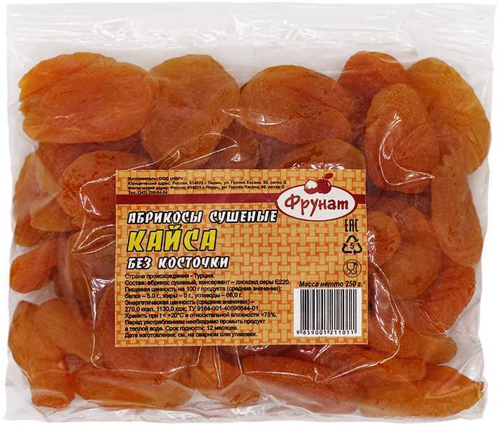 

Кайса Фрунат без косточек 250 г