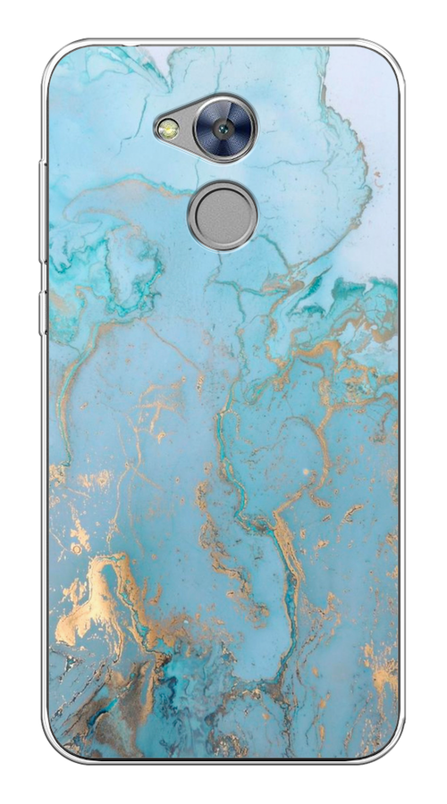 

Чехол Awog на Honor 6A "Голубой мрамор рисунок", Разноцветный, 63650-3