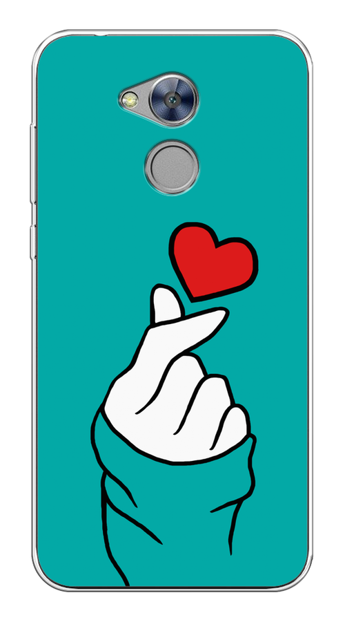 

Чехол Awog на Honor 6A "Маленькое сердечко", Разноцветный, 63650-7