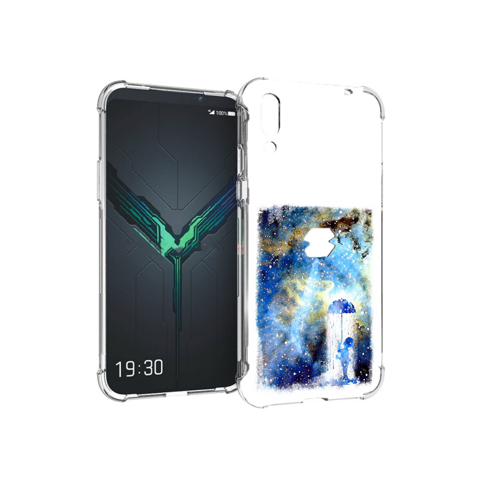 

Чехол MyPads Tocco для Xiaomi Black Shark 2 мальчик в небе (PT144492.263.455), Прозрачный, Tocco