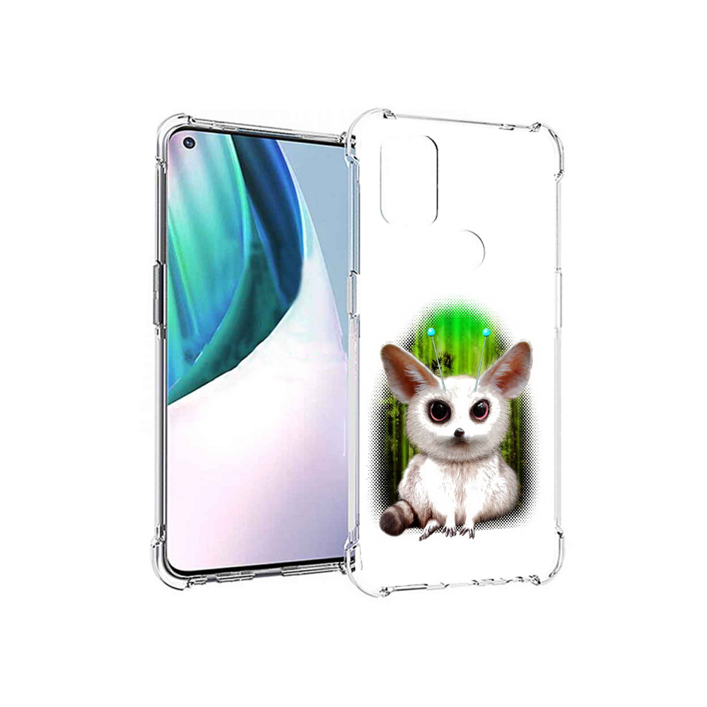 

Чехол MyPads Tocco для OnePlus Nord N10 5G пушистое животное (PT227047.129.560), Прозрачный, Tocco