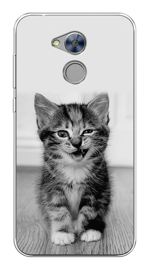 

Чехол Awog на Honor 6A "Подмигивающий котенок", Разноцветный, 63650-1