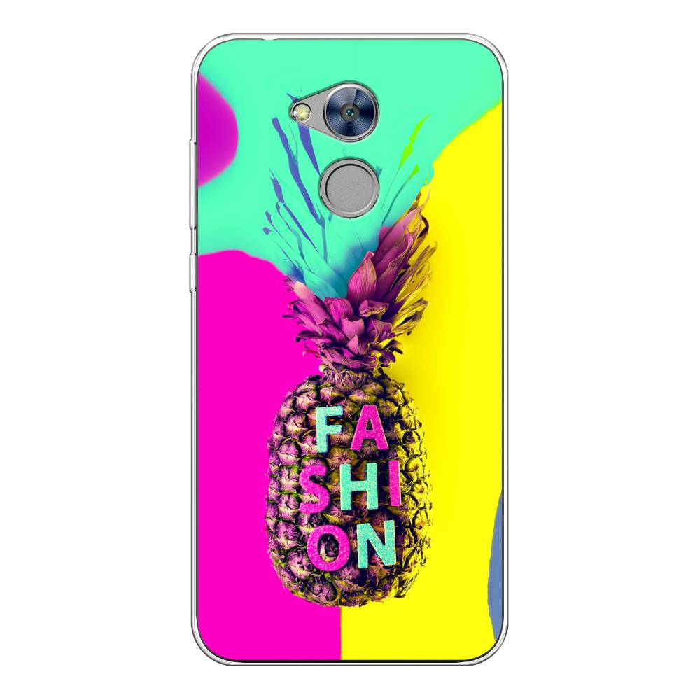

Чехол Awog на Honor 6A "Кислотный ананас", Разноцветный, 63650-10