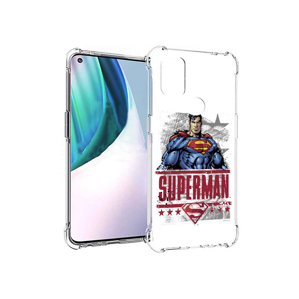 

Чехол MyPads Tocco для OnePlus Nord N10 5G рисунок супермен (PT227047.129.583), Прозрачный, Tocco