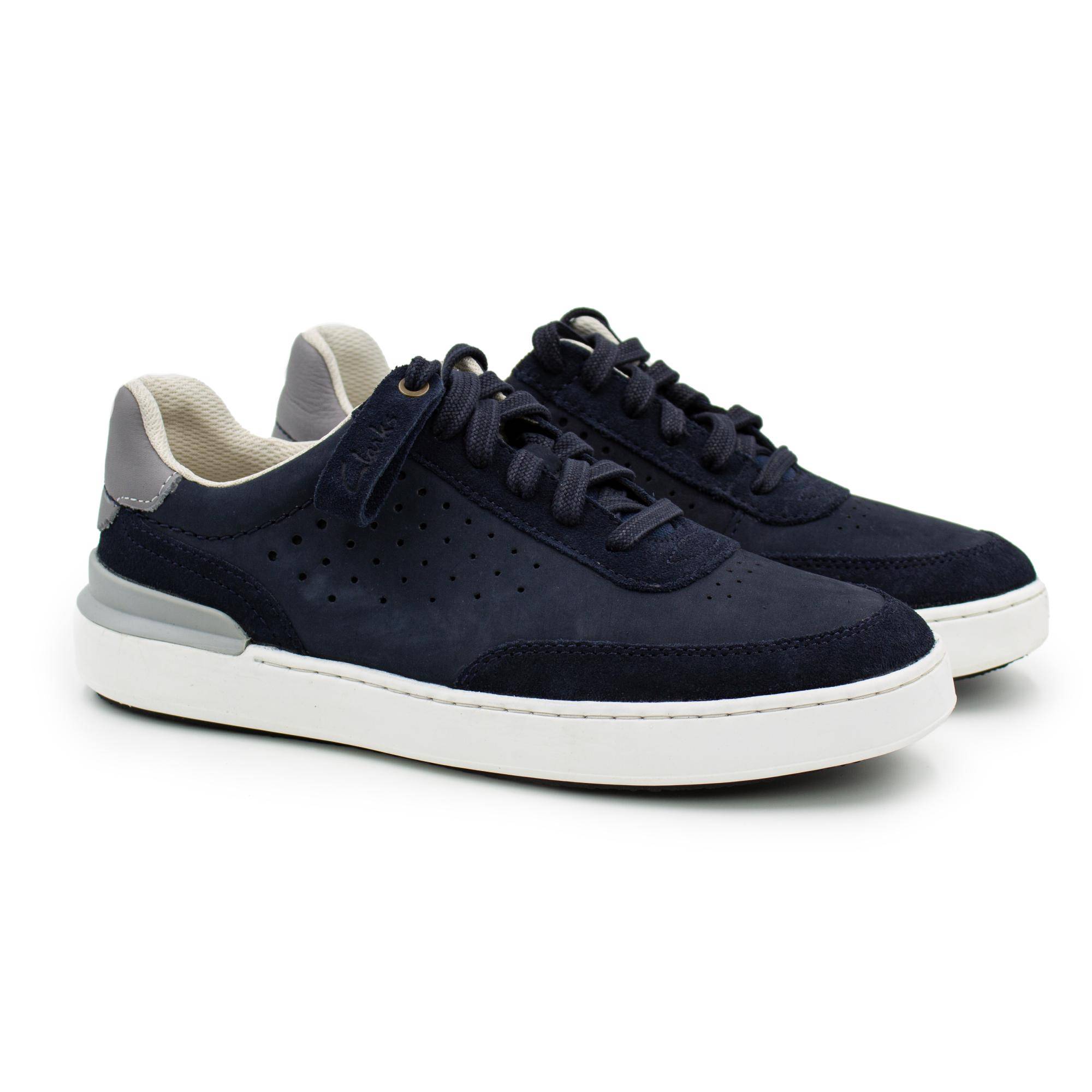 

Кроссовки мужские Clarks CourtLite Tor 26165630 синие 46 EU, CourtLite Tor 26165630