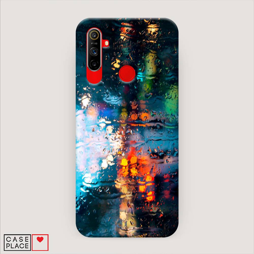 

Пластиковый чехол "Абстракция 28" на Realme C3, 253020-2