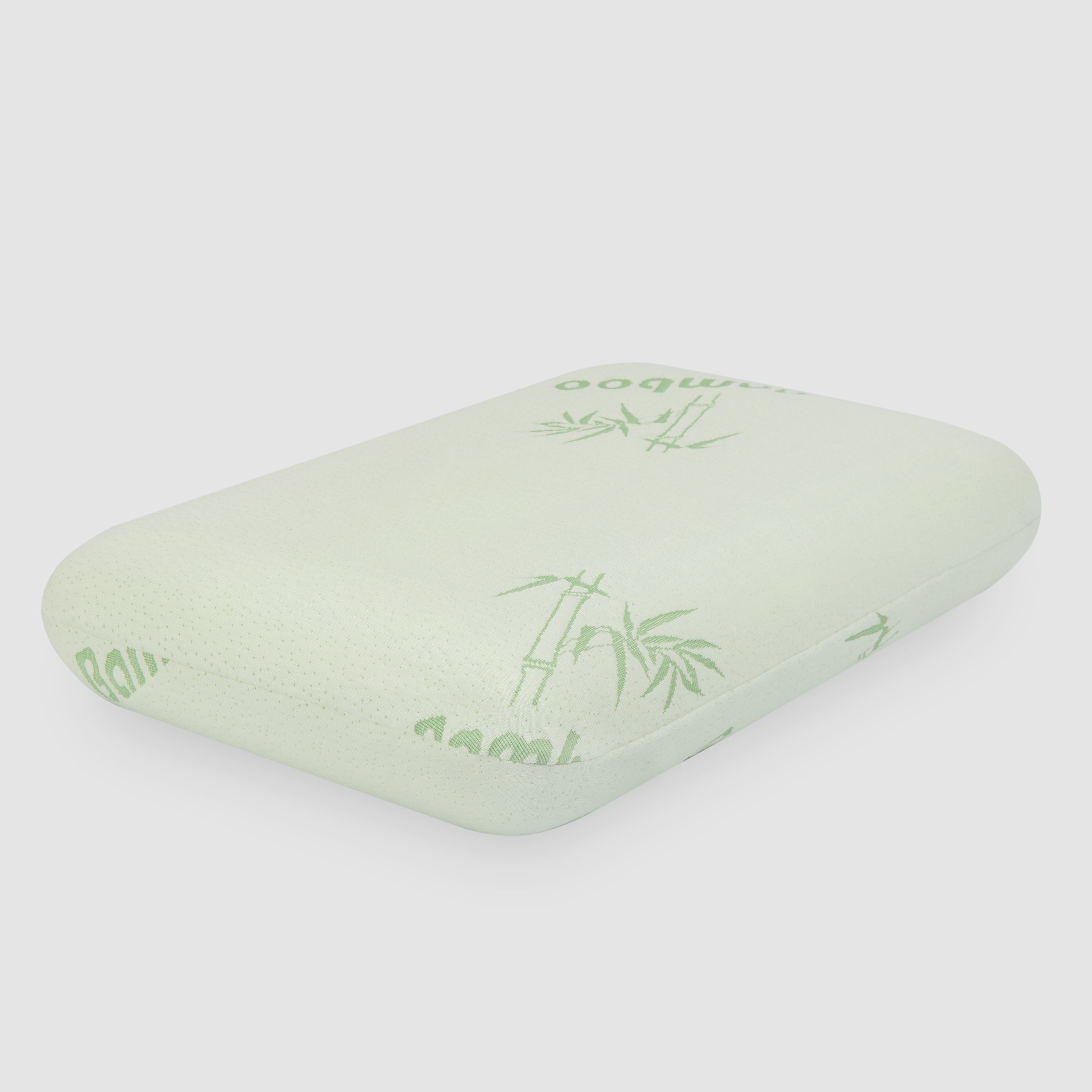 

Ортопедическая подушка для сна Memory Foam Bamboo 60x40x12, Белый, подушки Memory