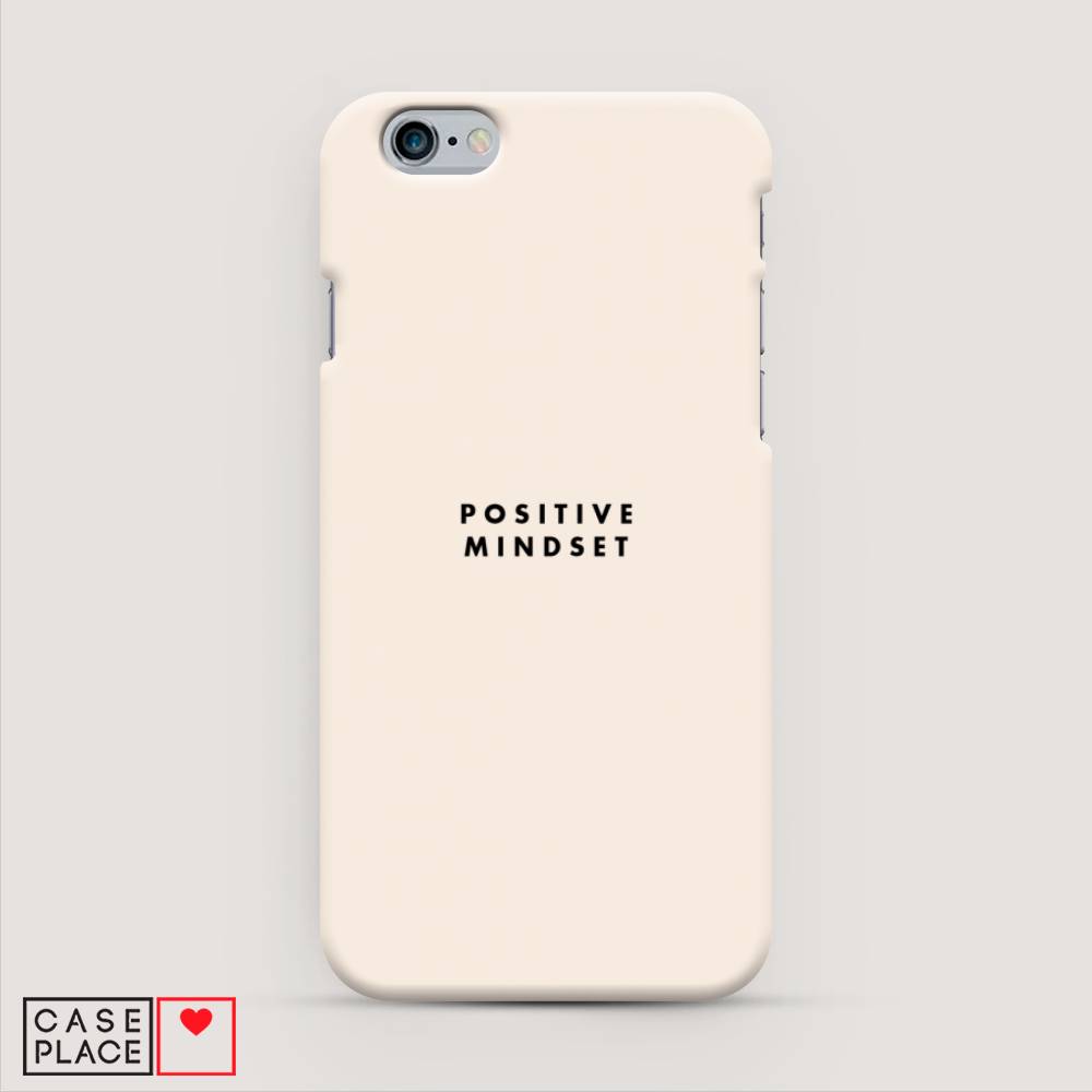 

Пластиковый чехол "Позитивное мышление" на Apple iPhone 6, 10420-5