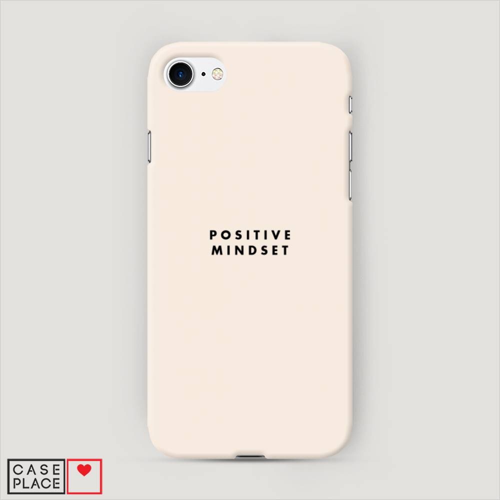 

Пластиковый чехол "Позитивное мышление" на Apple iPhone 8, 10820-5