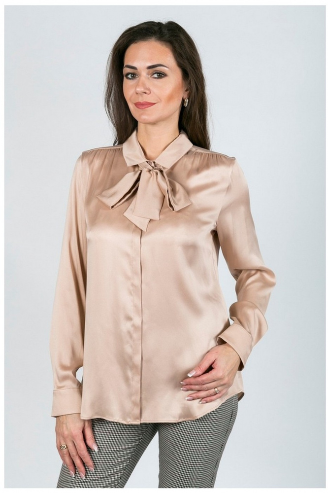 

Блуза женская STELLA GUARDINO SG92992 бежевая 46, SG92992