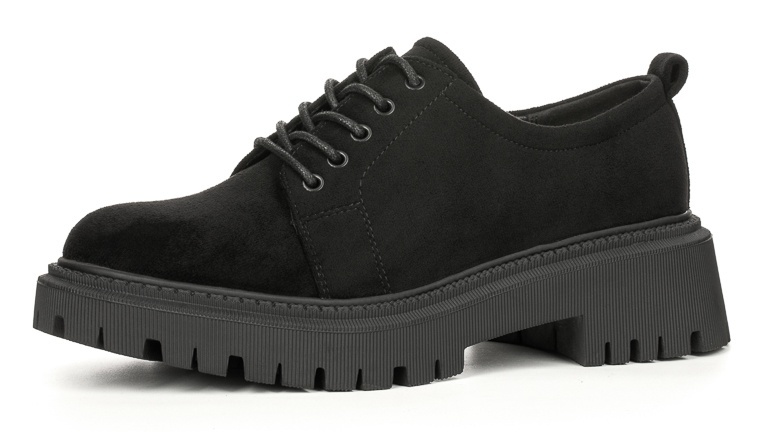 

Полуботинки женские T.Taccardi FC24AW-31 черные 38 RU, Черный, FC24AW-31