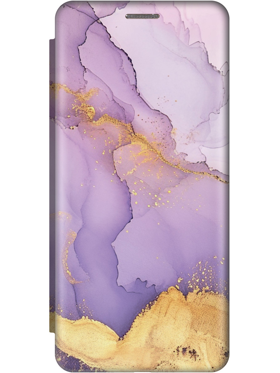 

Чехол-книжка на Samsung Galaxy S20 FE с принтом "Сиреневый мрамор с золотым" золотой, Золотистый;белый;фиолетовый, 723485431