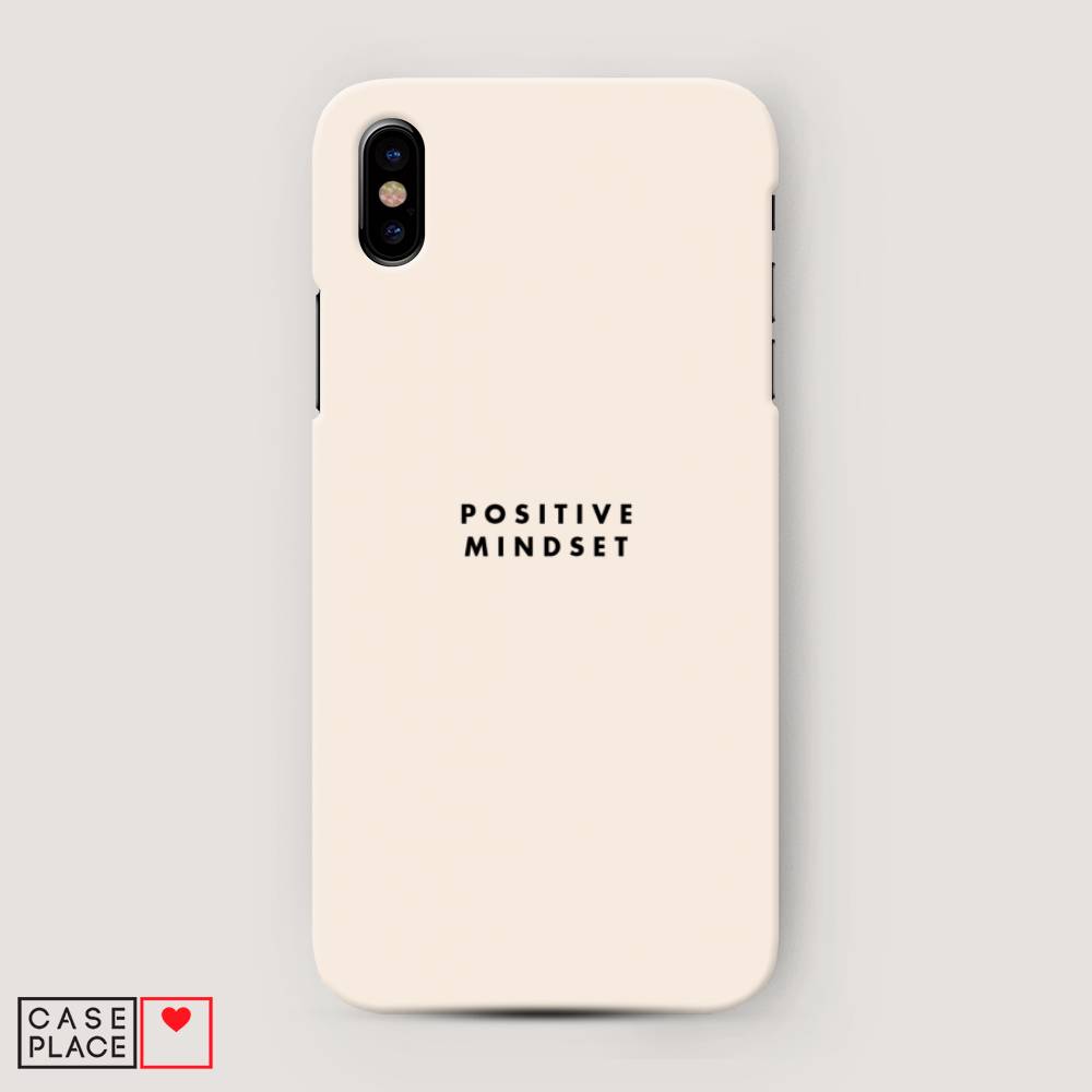 

Пластиковый чехол "Позитивное мышление" на Apple iPhone XS Max (10S Max), 11920-5