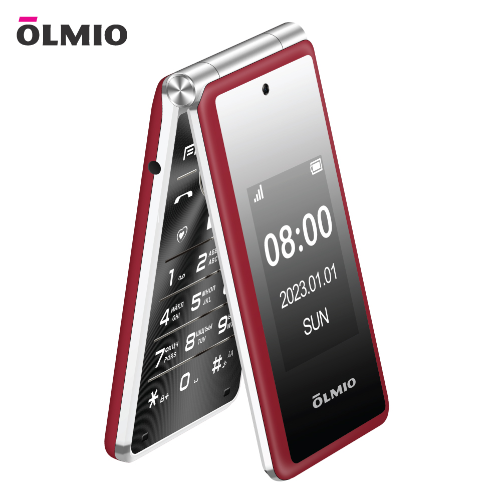 

Мобильный телефон Olmio F50 красный (046407), F50