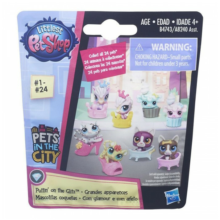 Фигурка Littlest Pet Shop 5 см в ассортименте 431₽