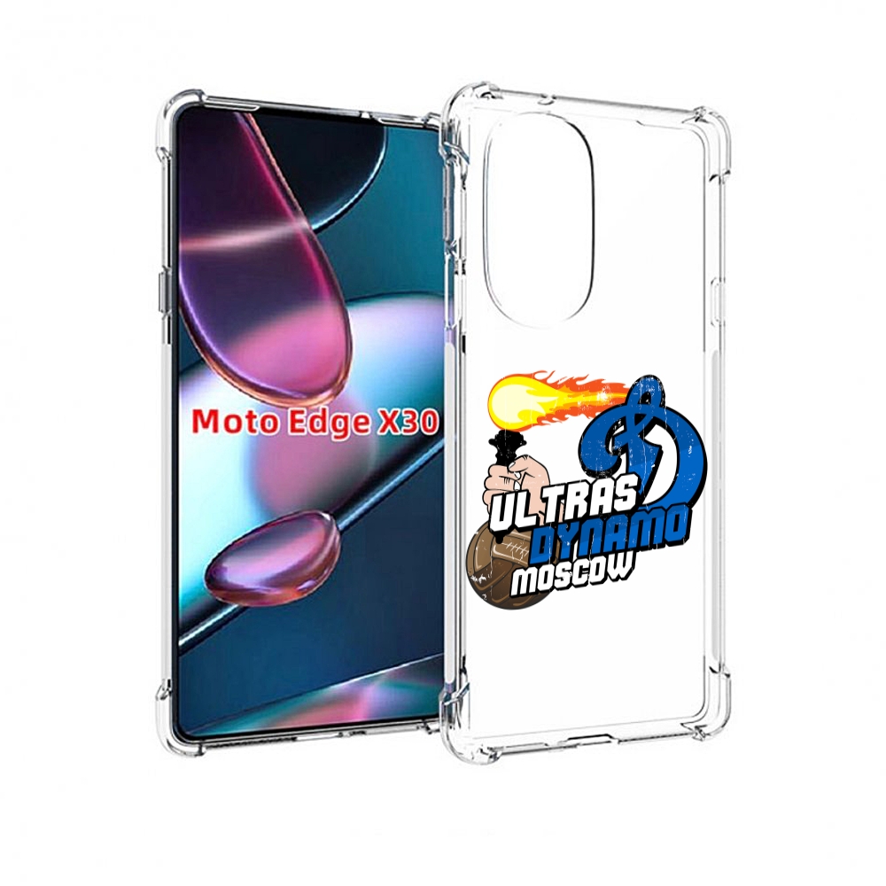 

Чехол MyPads ФК Динамо для Motorola Moto Edge X30, Прозрачный, Tocco