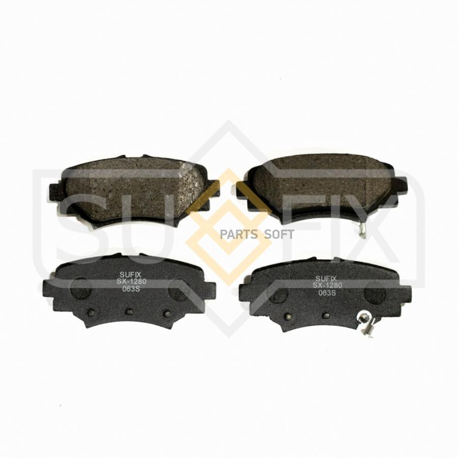 

Тормозные колодки Sufix задние правые/левые дисковые SX1280