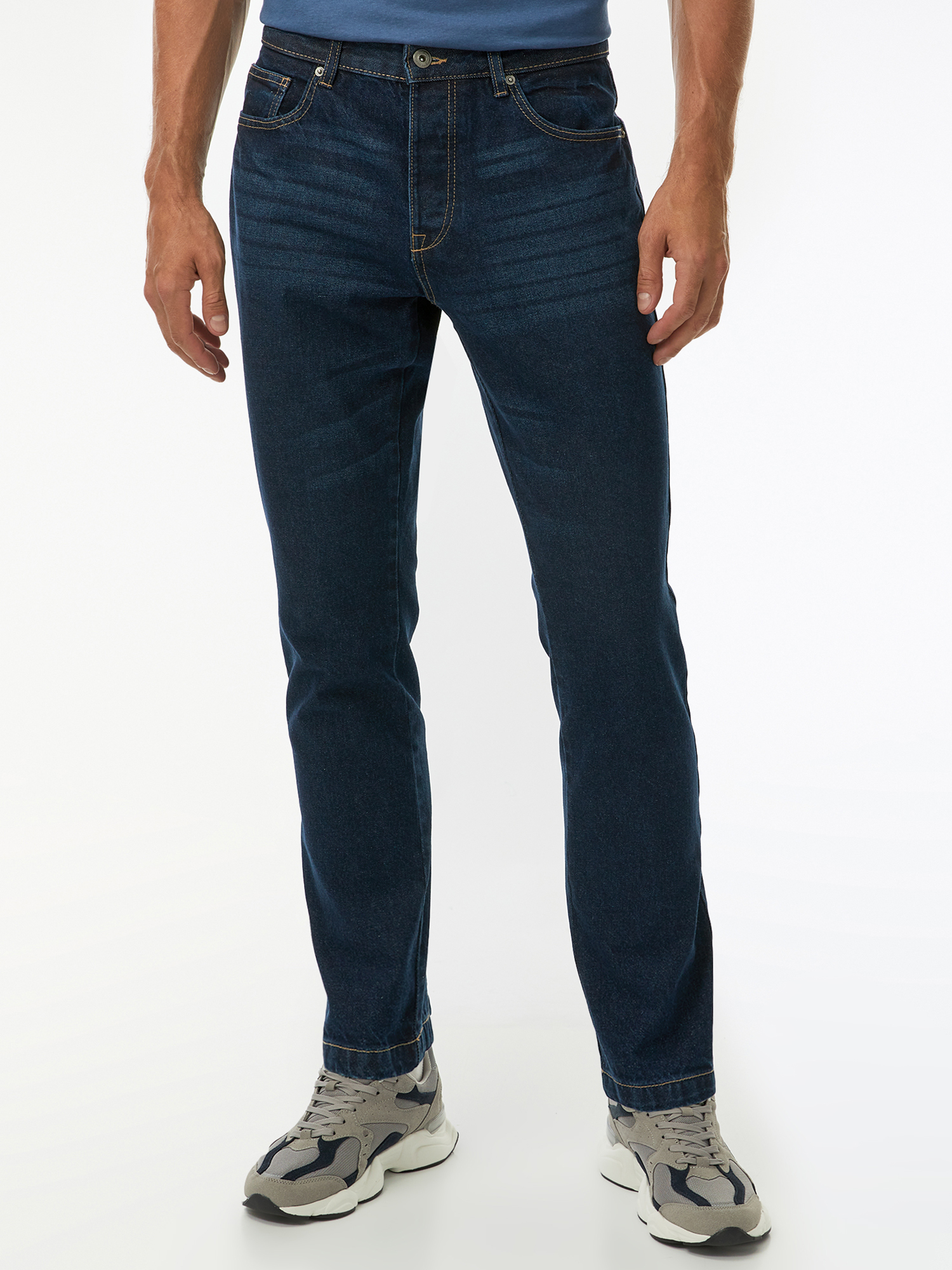 

Джинсы мужские oodji 6L130038M-6 синие 34/34, Синий, 6L130038M-6