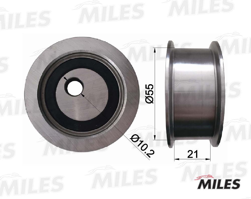 

Ролик Натяжителя Miles Ag02048 Lada 2108-2110 8v Н/О Miles арт. AG02048
