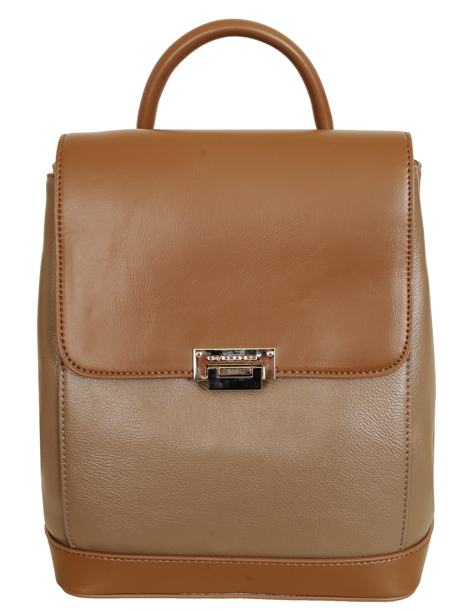 

Рюкзак женский David Jones 140012 коричневый, 25x21x13 см, 140012
