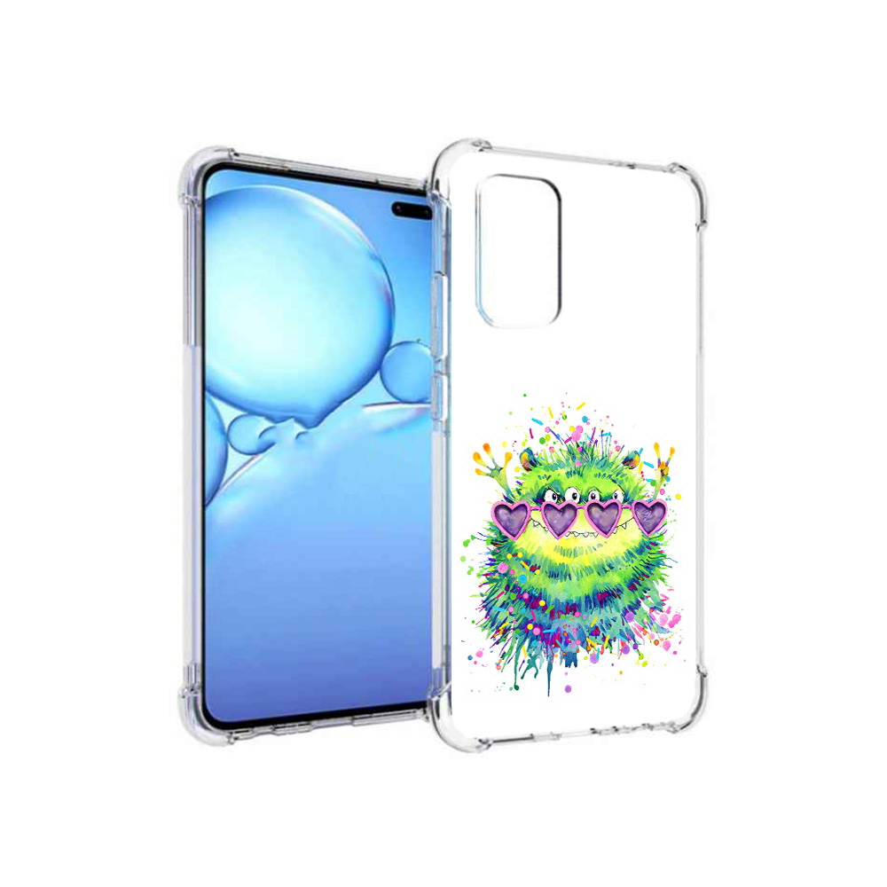 

Чехол MyPads Tocco для Vivo V19 Пушистый персонаж (PT147328.392.142), Прозрачный, Tocco