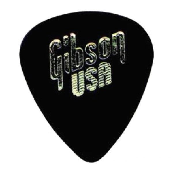 фото Медиатор gibson aprgg-74h 1/2 gross black standard style/heavy