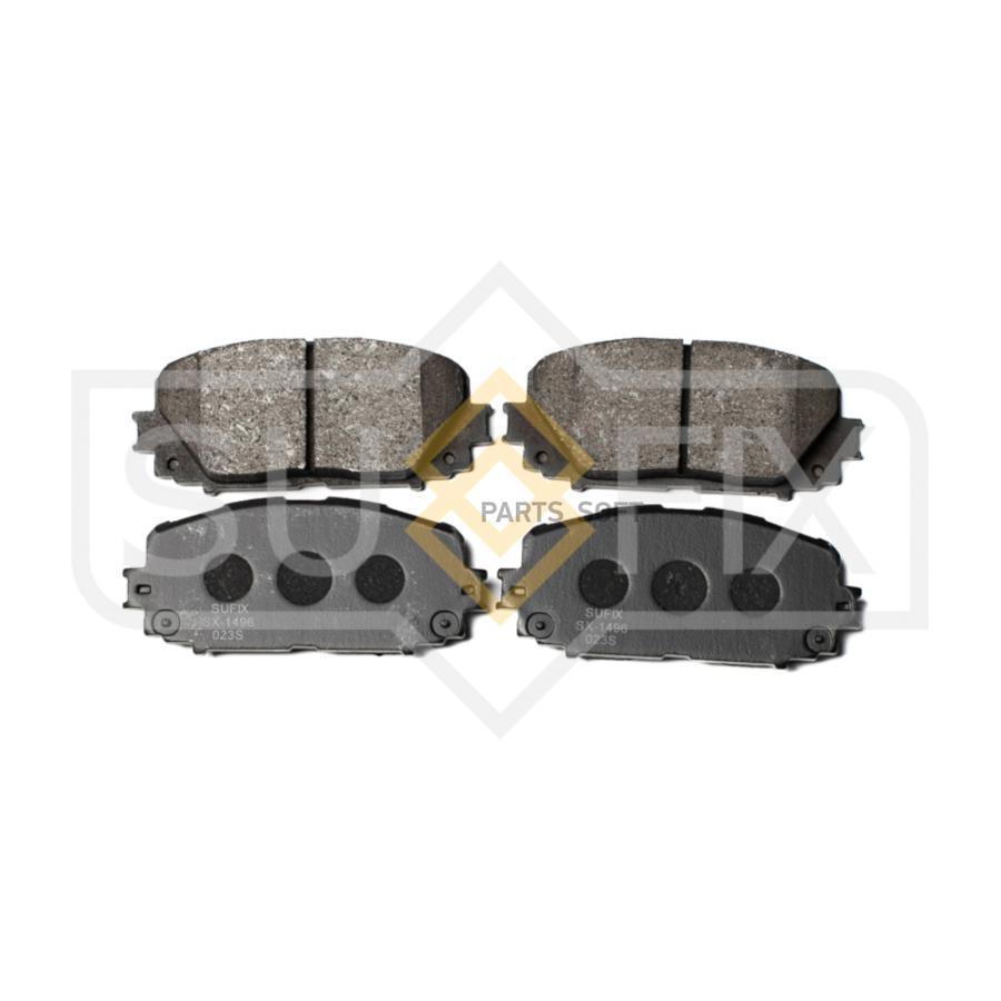 

Тормозные колодки Sufix передние правые/левые дисковые SX1496