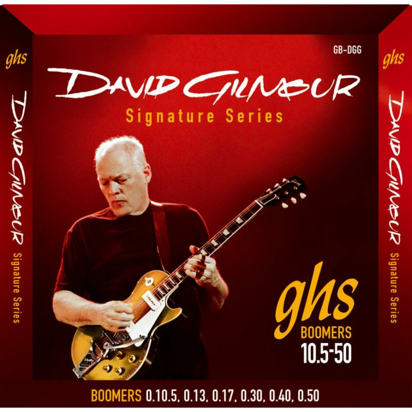 Набор струн для электрогитары GHS Strings David Gilmour red signature series 1300₽