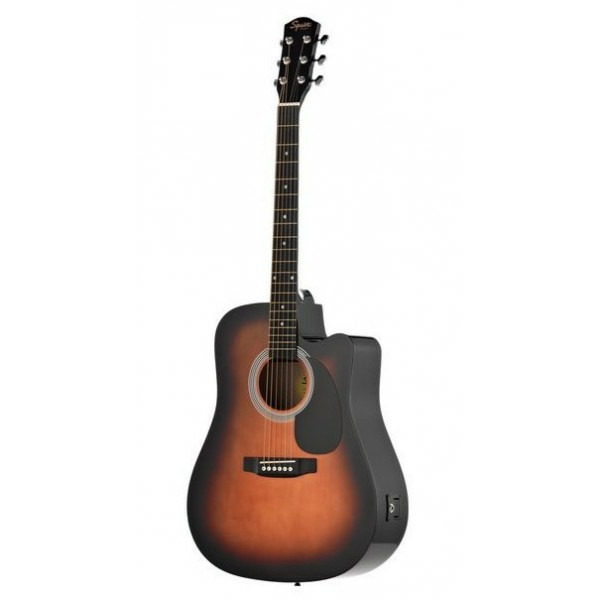 

Электроакустическая гитара Fender Squier SA-105CE, FENDER SQUIER SA-105CE