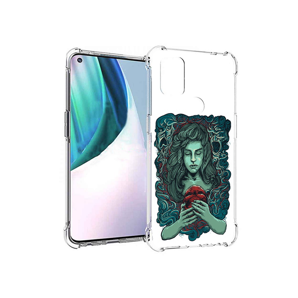 Чехол MyPads Tocco для OnePlus Nord N10 5G спящая девушка (PT227047.129.619)