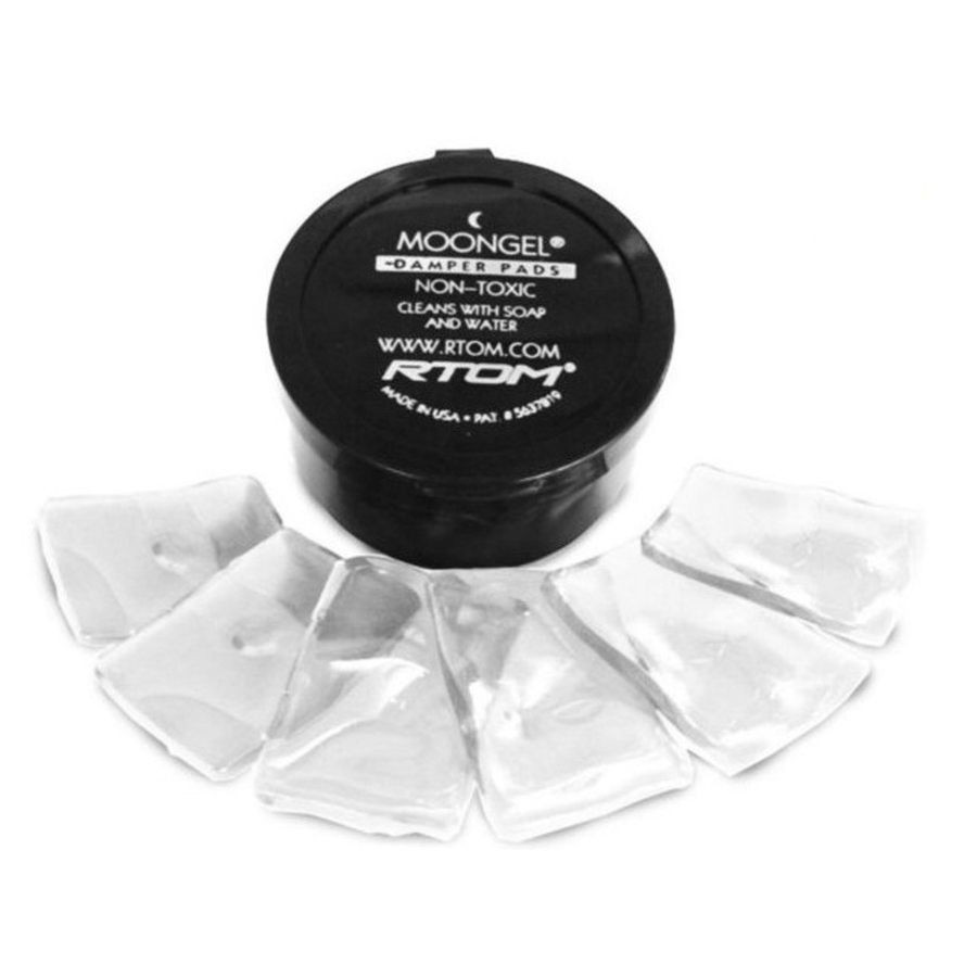 Демпферы для барабанов RTOM Moongel Dampers Pads, Clear
