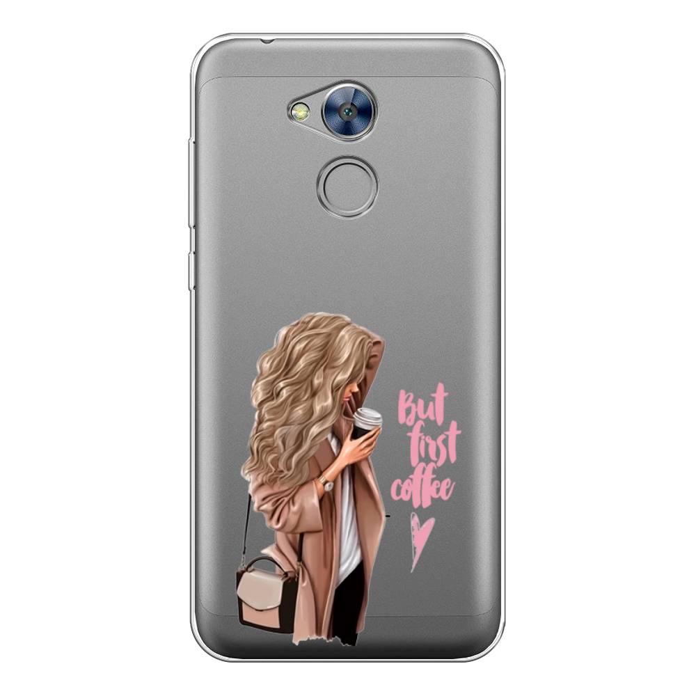 

Чехол Awog "Девушка с кофе" для Honor 6A