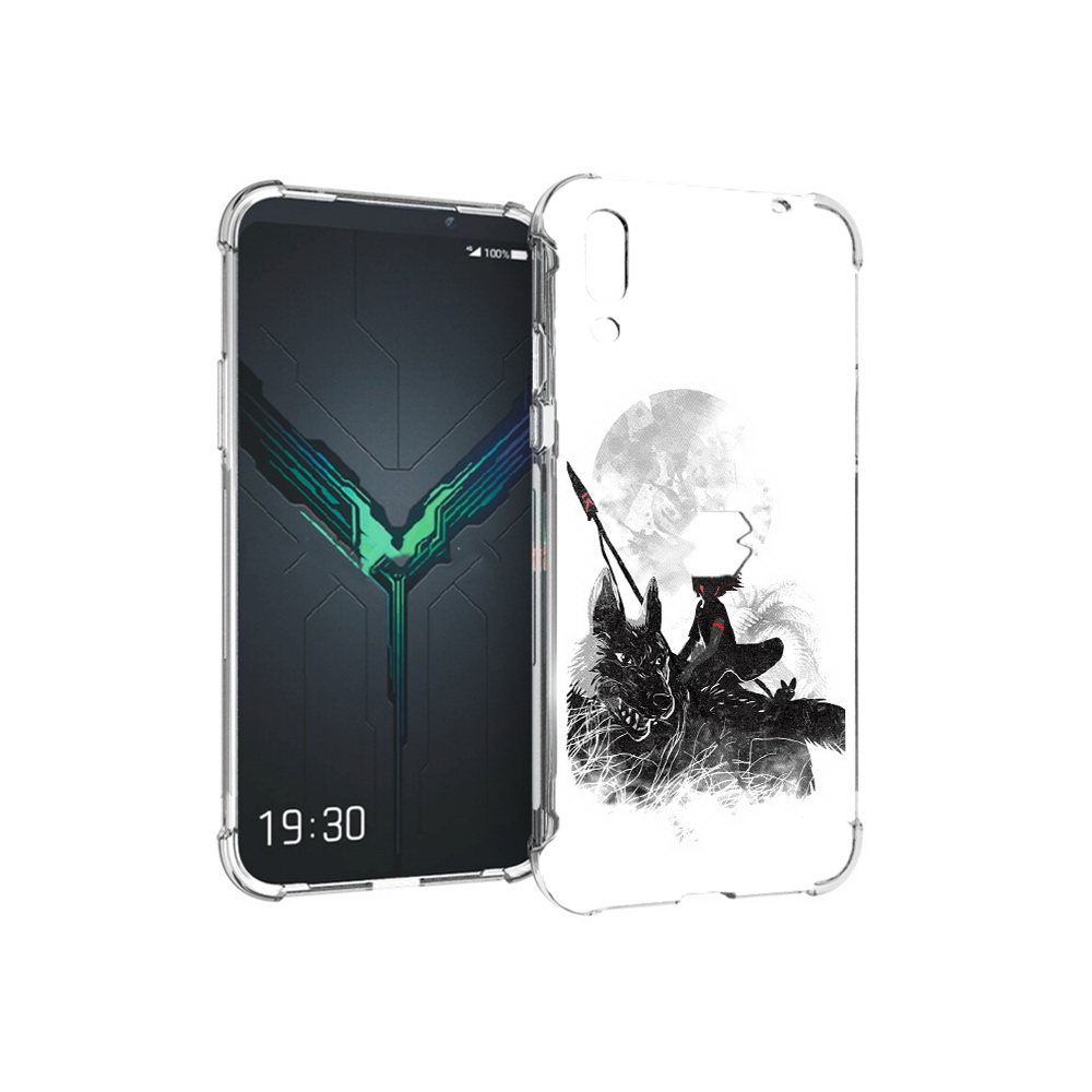 

Чехол MyPads Tocco для Xiaomi Black Shark 2 мононоке (PT144492.263.481), Прозрачный, Tocco