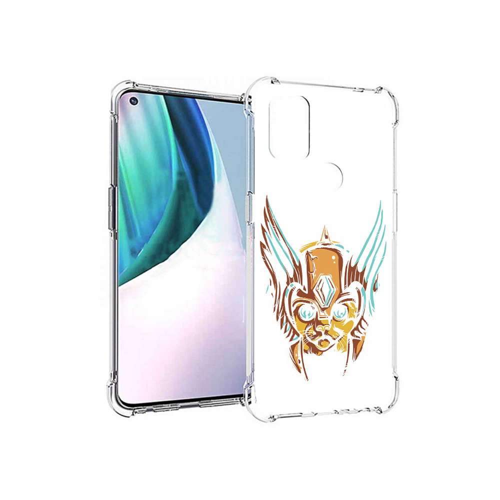 

Чехол MyPads Tocco для OnePlus Nord N10 5G тор абстракция (PT227047.129.644), Прозрачный, Tocco