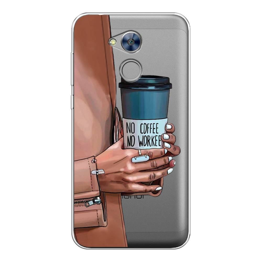 

Чехол Awog на Honor 6A "No coffee", Разноцветный, 63650-7