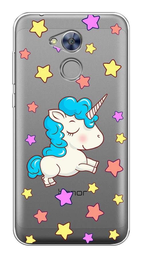 

Чехол Awog на Honor 6A "Звездный единорог", Разноцветный, 63650-2