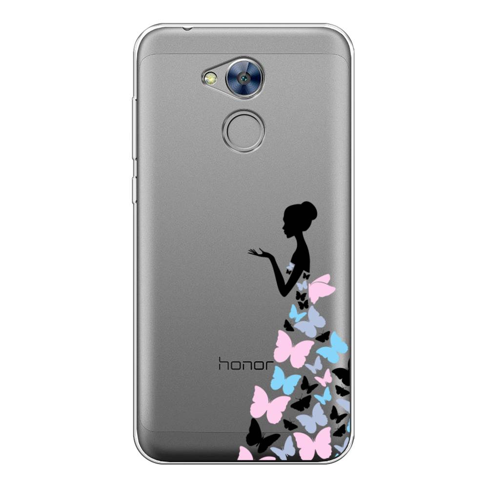

Чехол Awog на Honor 6A "Платье из бабочек", Разноцветный, 63650-1
