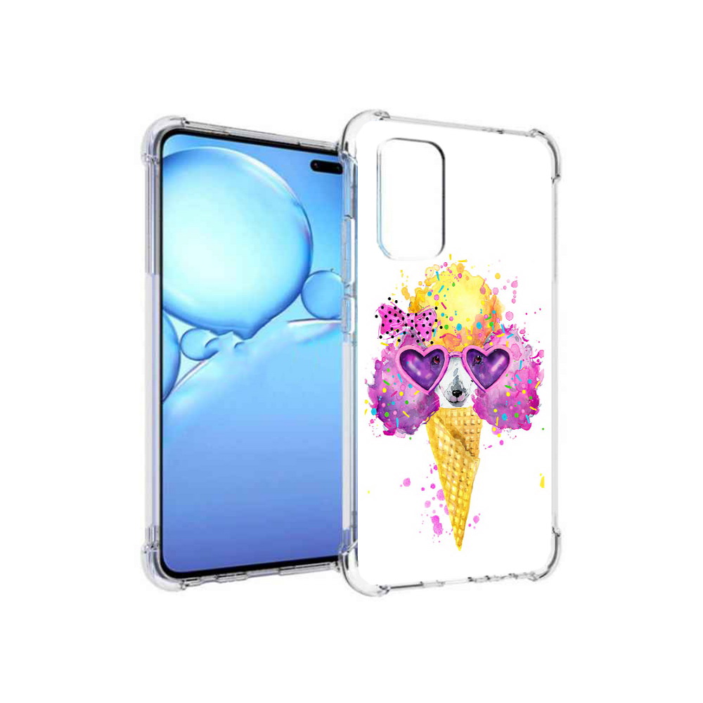 

Чехол MyPads Tocco для Vivo V19 Рожок (PT147328.392.146), Прозрачный, Tocco