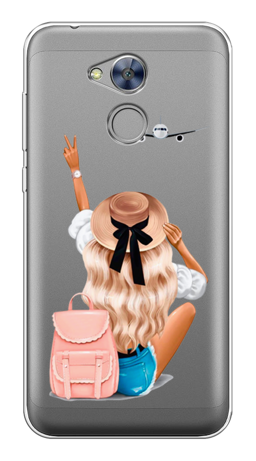 

Чехол Awog на Honor 6A "Автостопом самолетом", Разноцветный, 63650-7