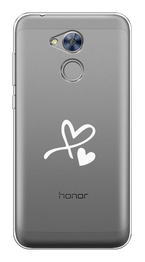 

Чехол Awog на Honor 6A "Сердечко минимализм", Разноцветный, 63650-6
